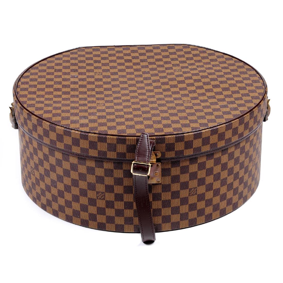 LOUIS VUITTON - a Damier Ebene Boite Chapeaux Hat Box (1 of 5)