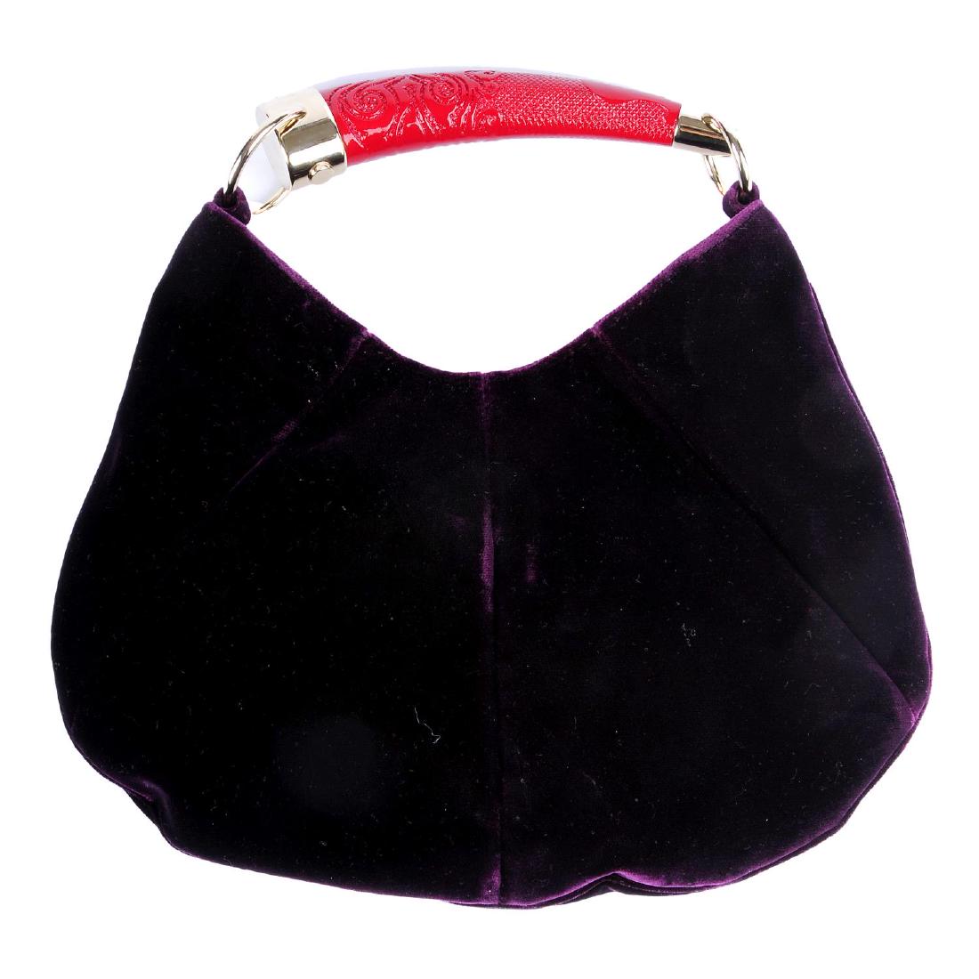 YVES SAINT LAURENT - a Mini Mombasa handbag. Featuring (1 of 3)