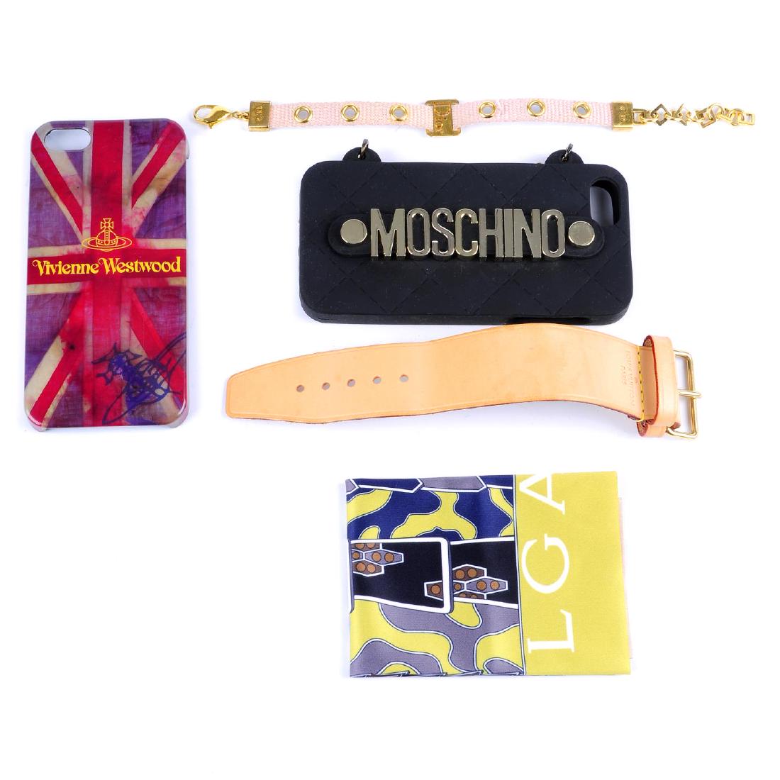 Five items of designer accessories. To include a (1 of 2)