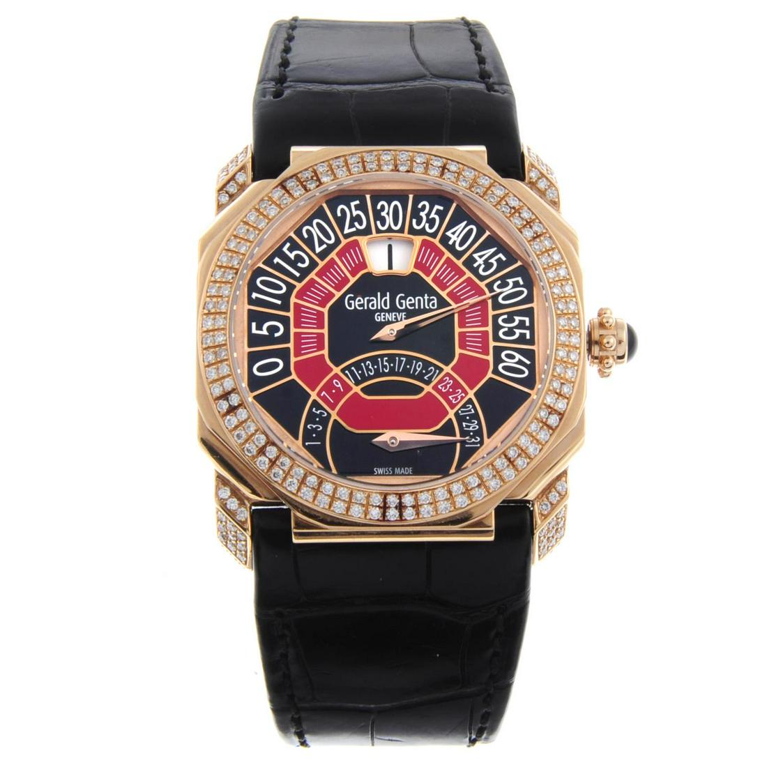 GERALD GENTA - a gentleman's Octo Bi Retro Jump Hour (1 of 4)