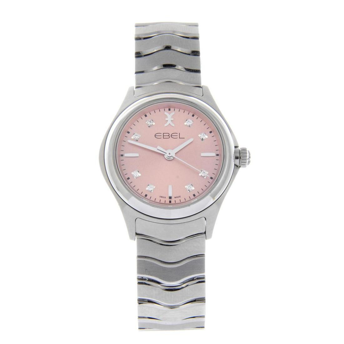 EBEL - a lady's Wave bracelet watch. Stainless steel (1 of 4)