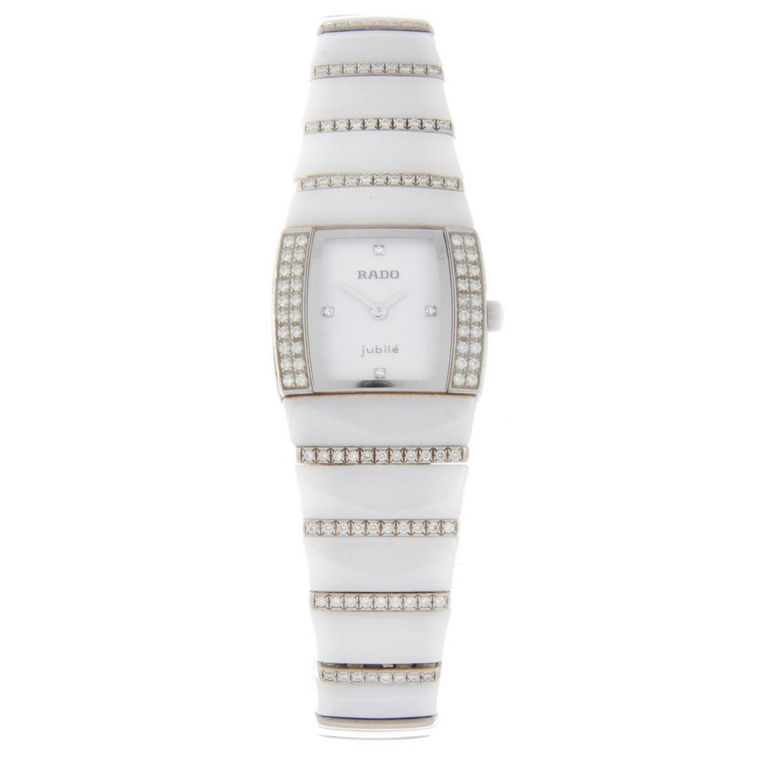 RADO - a lady's Jubilé bracelet watch. Bi-material (1 of 4)