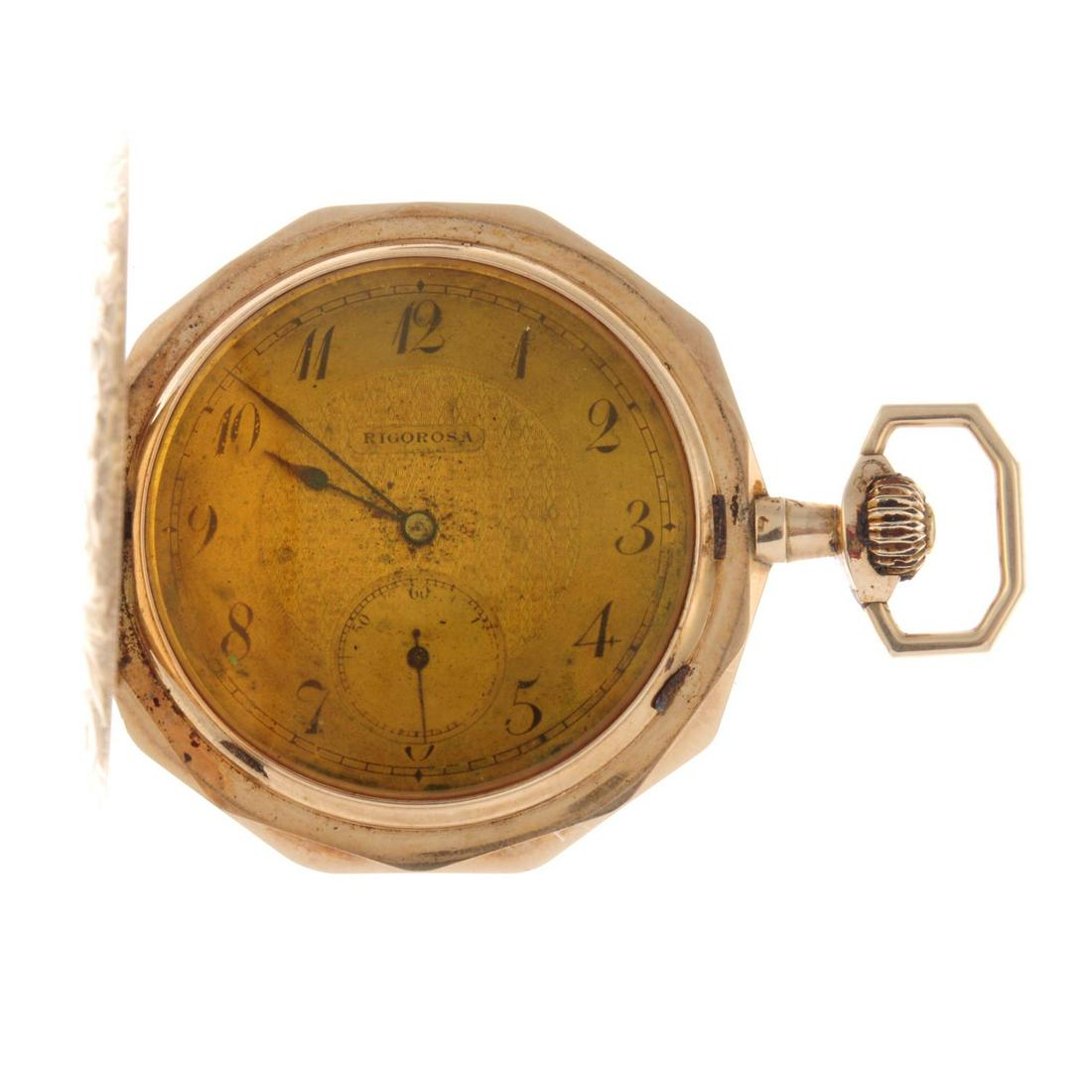 antique full hunter pocket watch