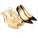 JIMMY CHOO - four pairs of ladies shoes. To include two