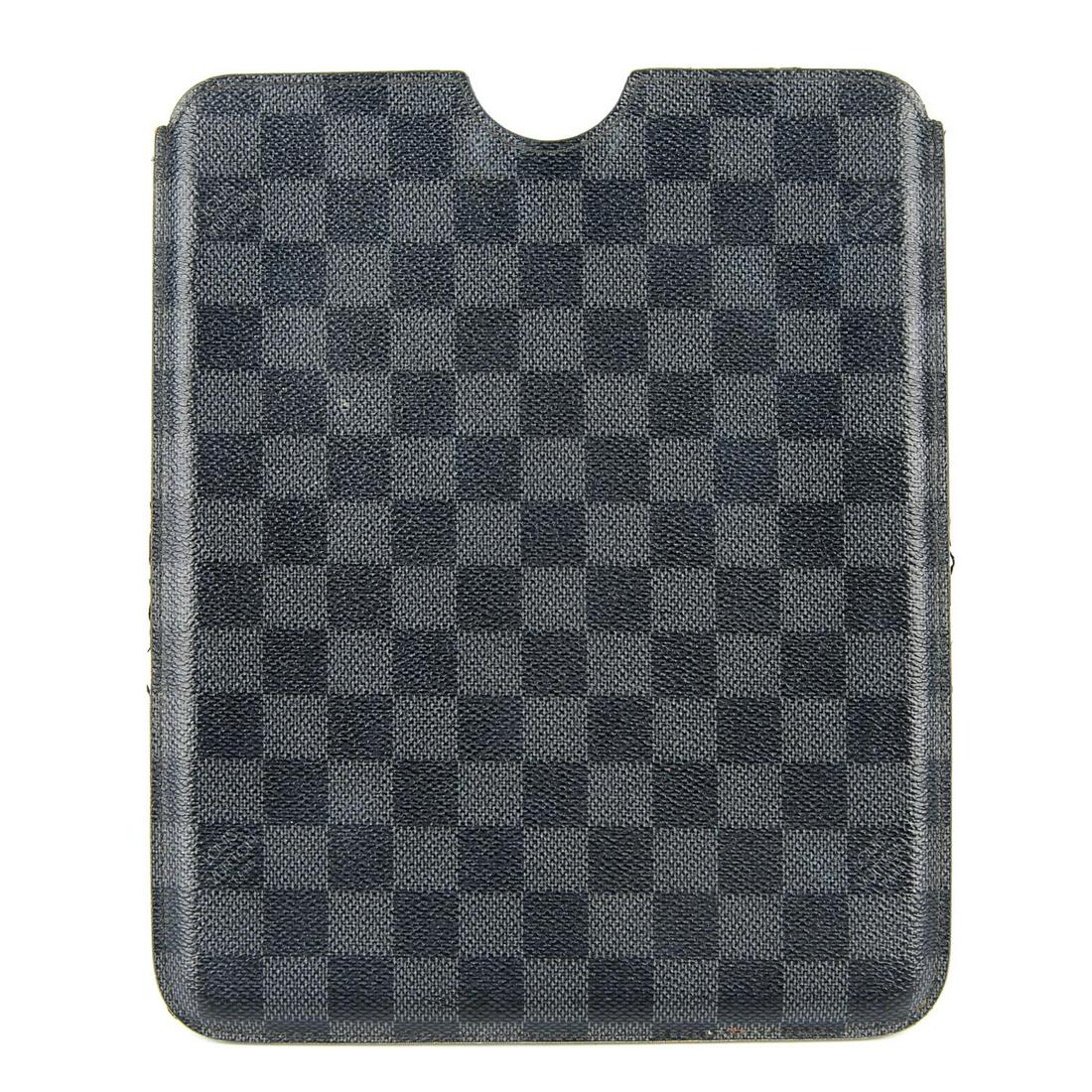 LOUIS VUITTON - a Damier Graphite Ipad hardcase. The (1 of 3)