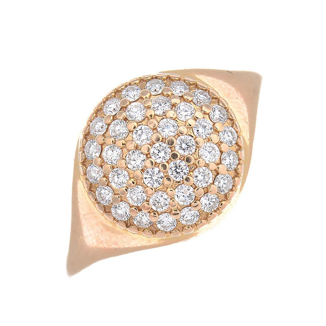 An 18ct gold diamond 'Lovepods' ring, by (1 of 3)