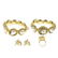 A pair of 1970s 18ct gold baroque cultured pearl and - 5
