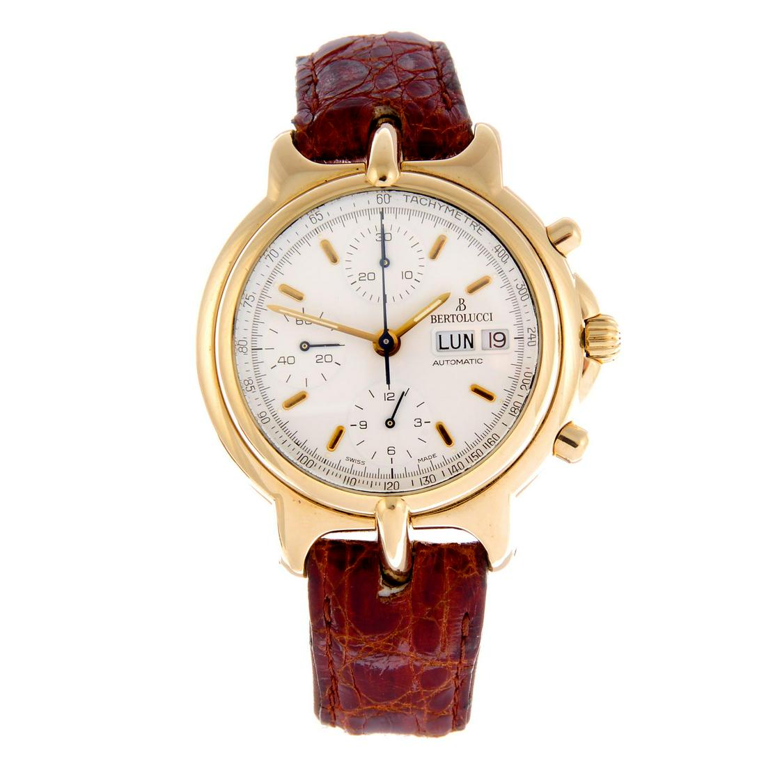 BERTOLUCCI - a gentleman's Pulchra chronograph wrist (1 of 5)