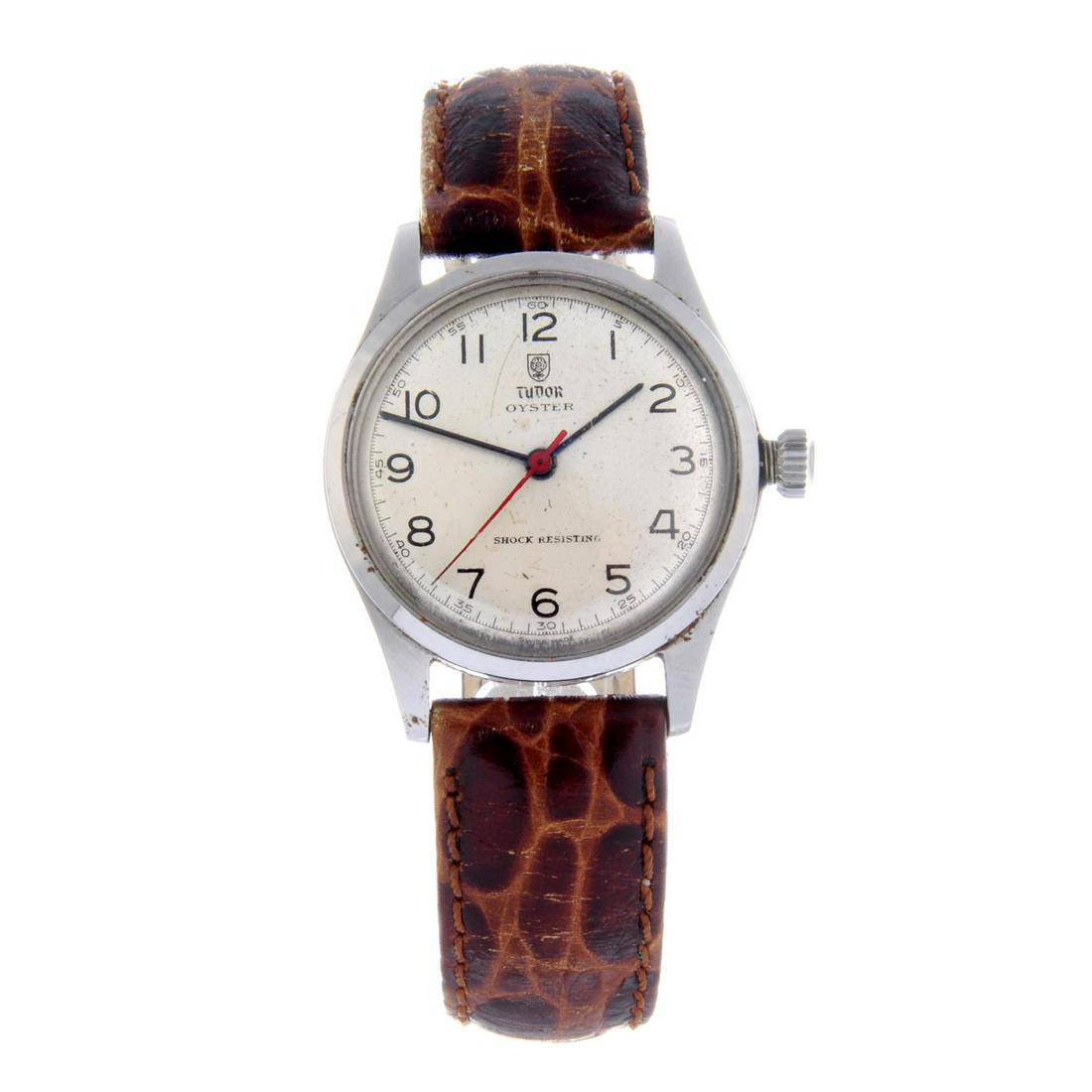 TUDOR - a gentleman's Oyster wrist watch. Stainless (1 of 4)