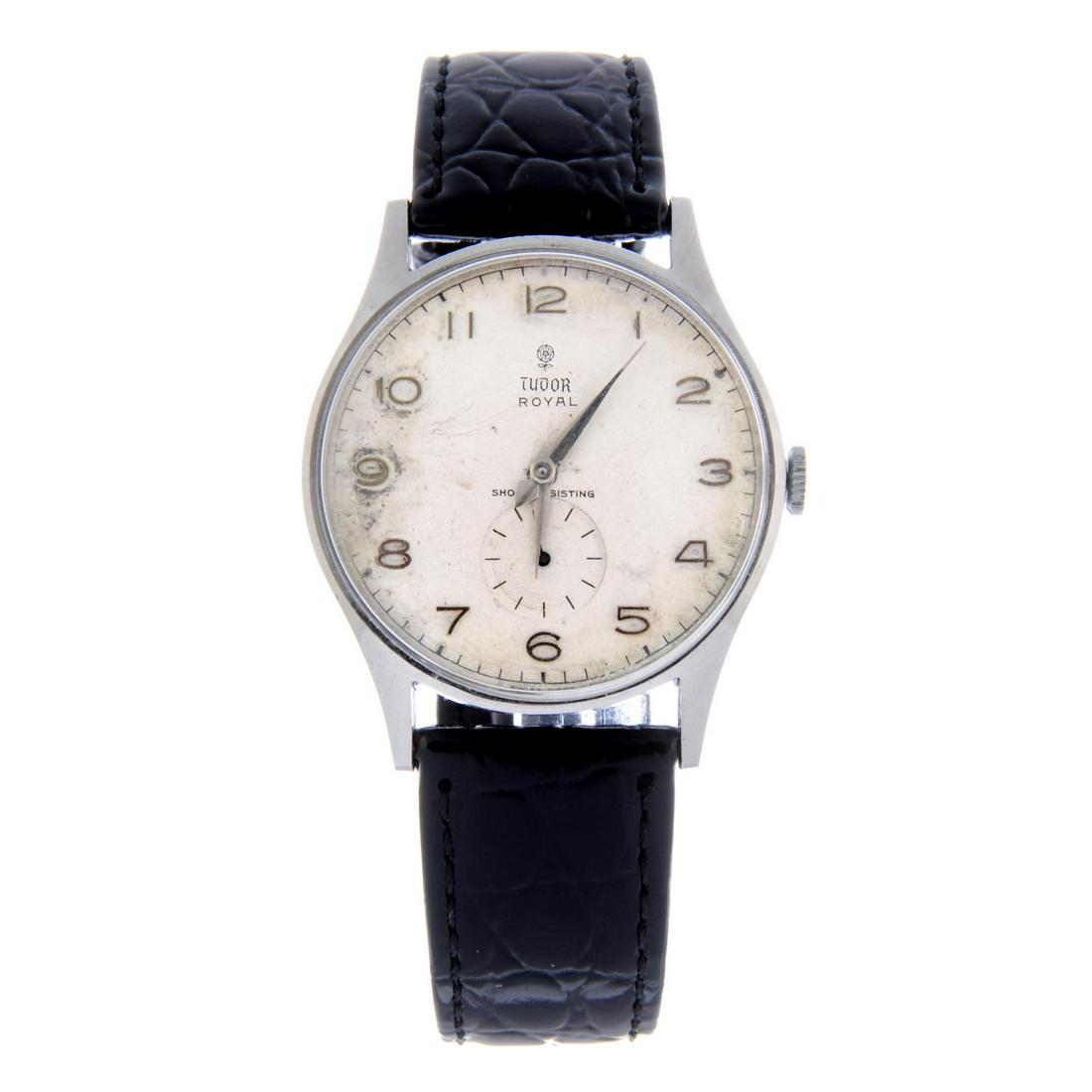 TUDOR - a gentleman's Royal wrist watch. Stainless (1 of 4)