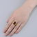 A Roman 1st Century BC carnelian intaglio ring.Ring - 3