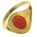 A Roman 1st Century BC carnelian intaglio ring.Ring - 5