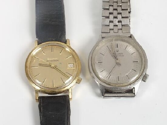 BULOVA - two gentleman's quartz Accutro