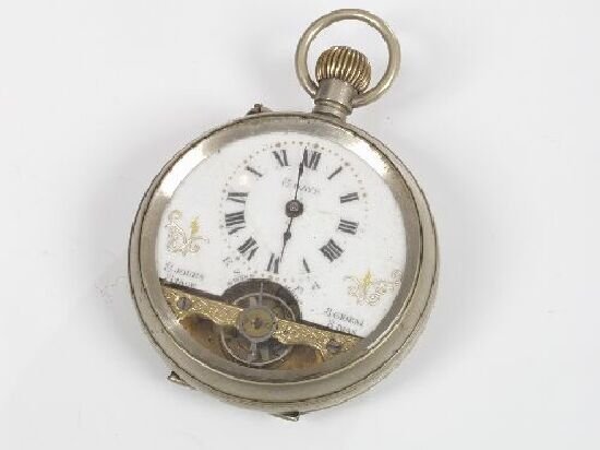 Early 20th century eight day open face