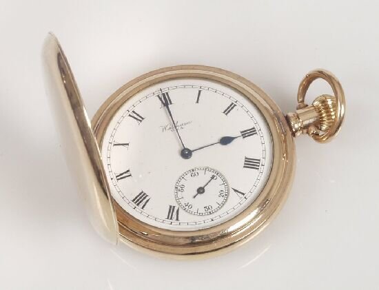 Waltham - a gentleman's rolled gold hun