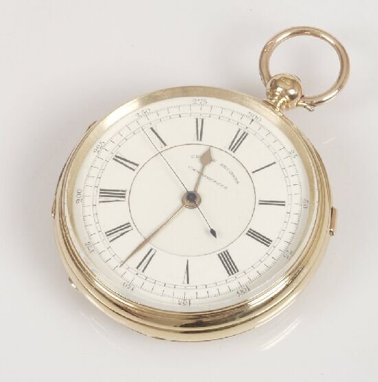 Victorian 18ct gold gentleman's centre