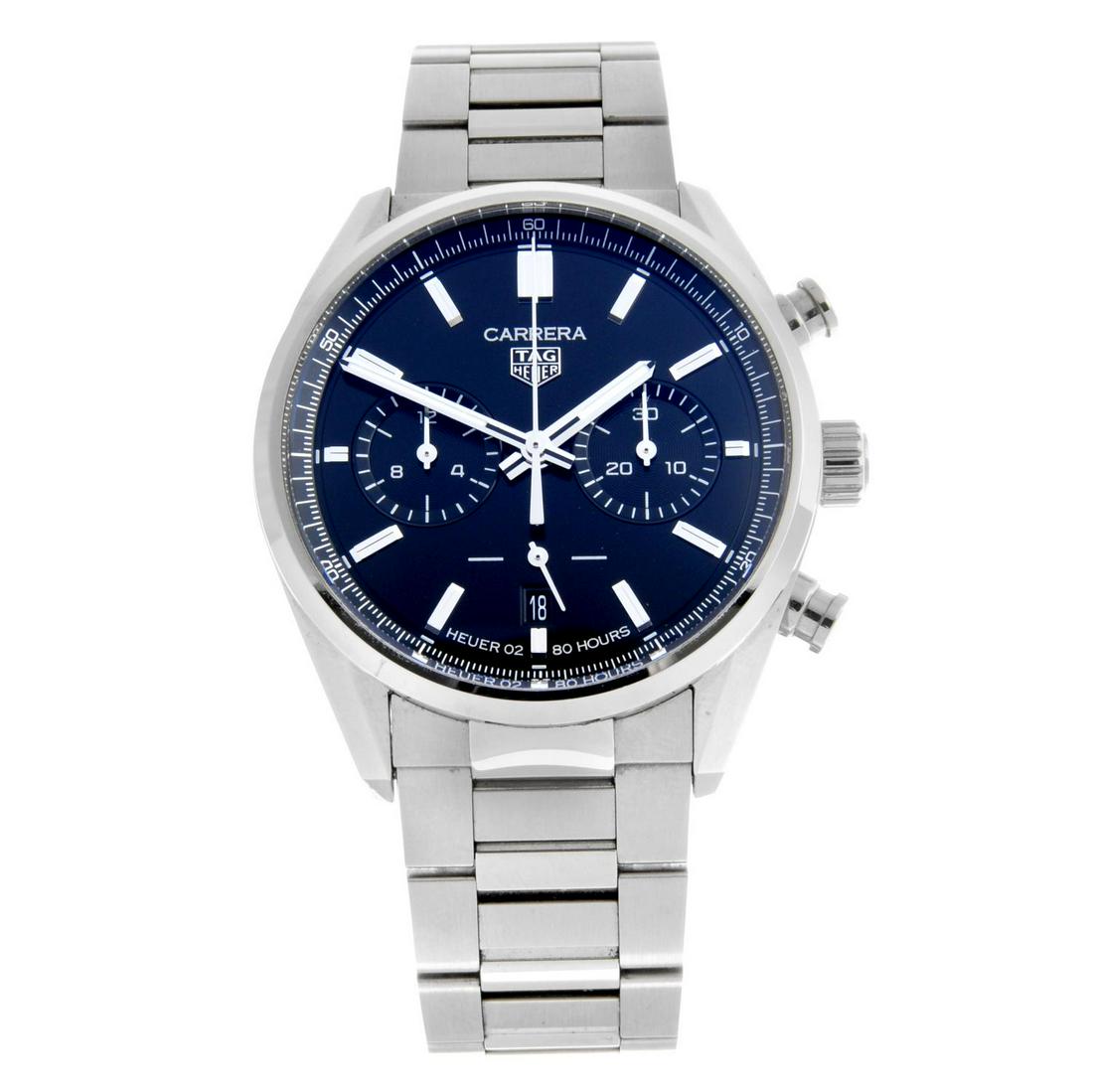 Tag Heuer Carrera Calibre Heuer 02 Chronograph Bracelet Watch