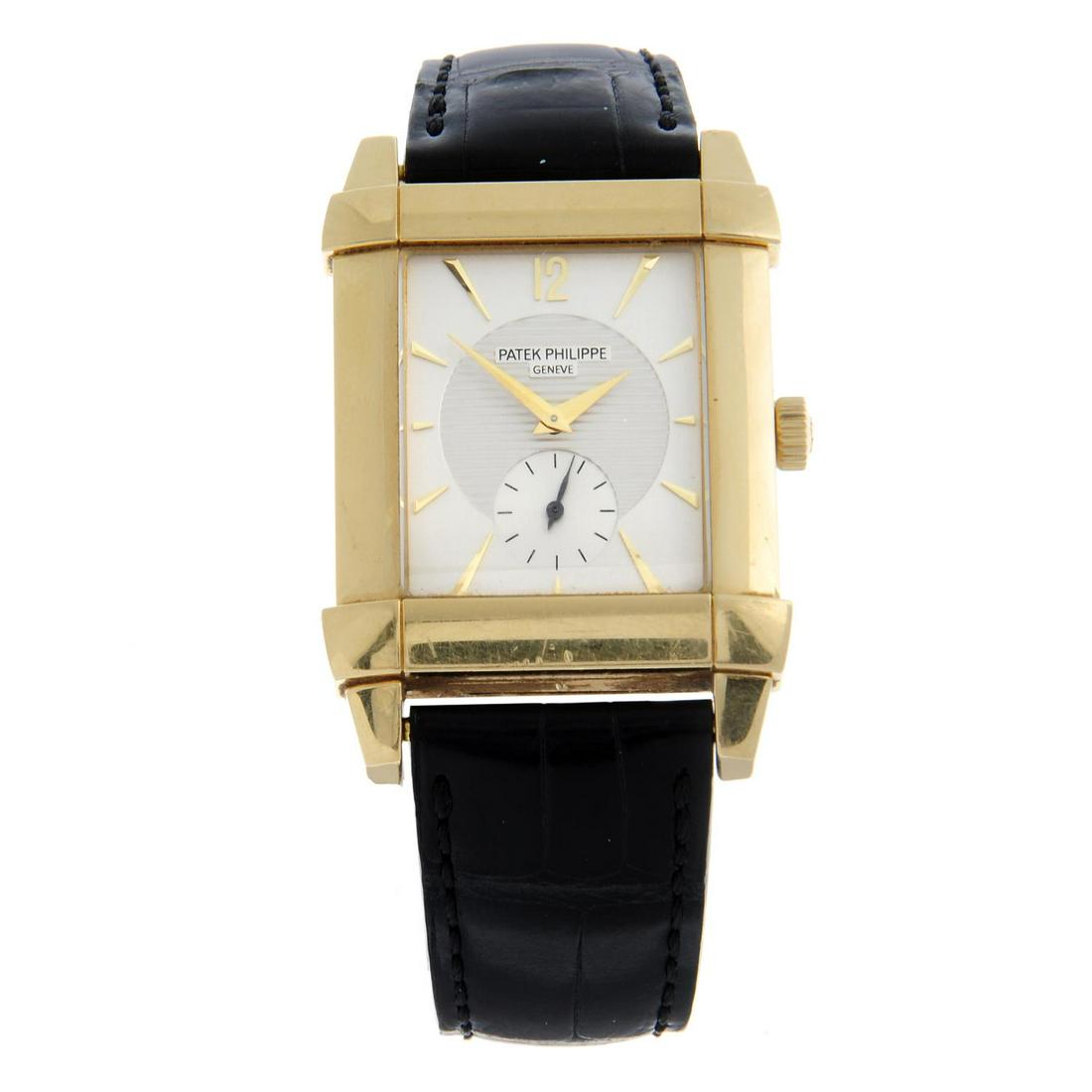 Patek Philippe A Gondolo Wrist Watch. 18ct Yellow Gold Case. Case