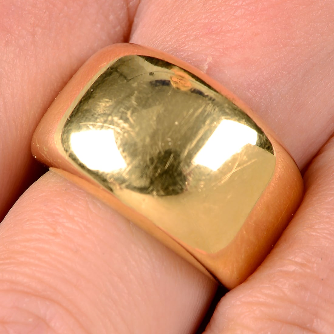 A 'Nouvelle Vague' ring, by Cartier.Stamped 750. Swiss convention marks, mostly indistinct. Ring (1 of 6)