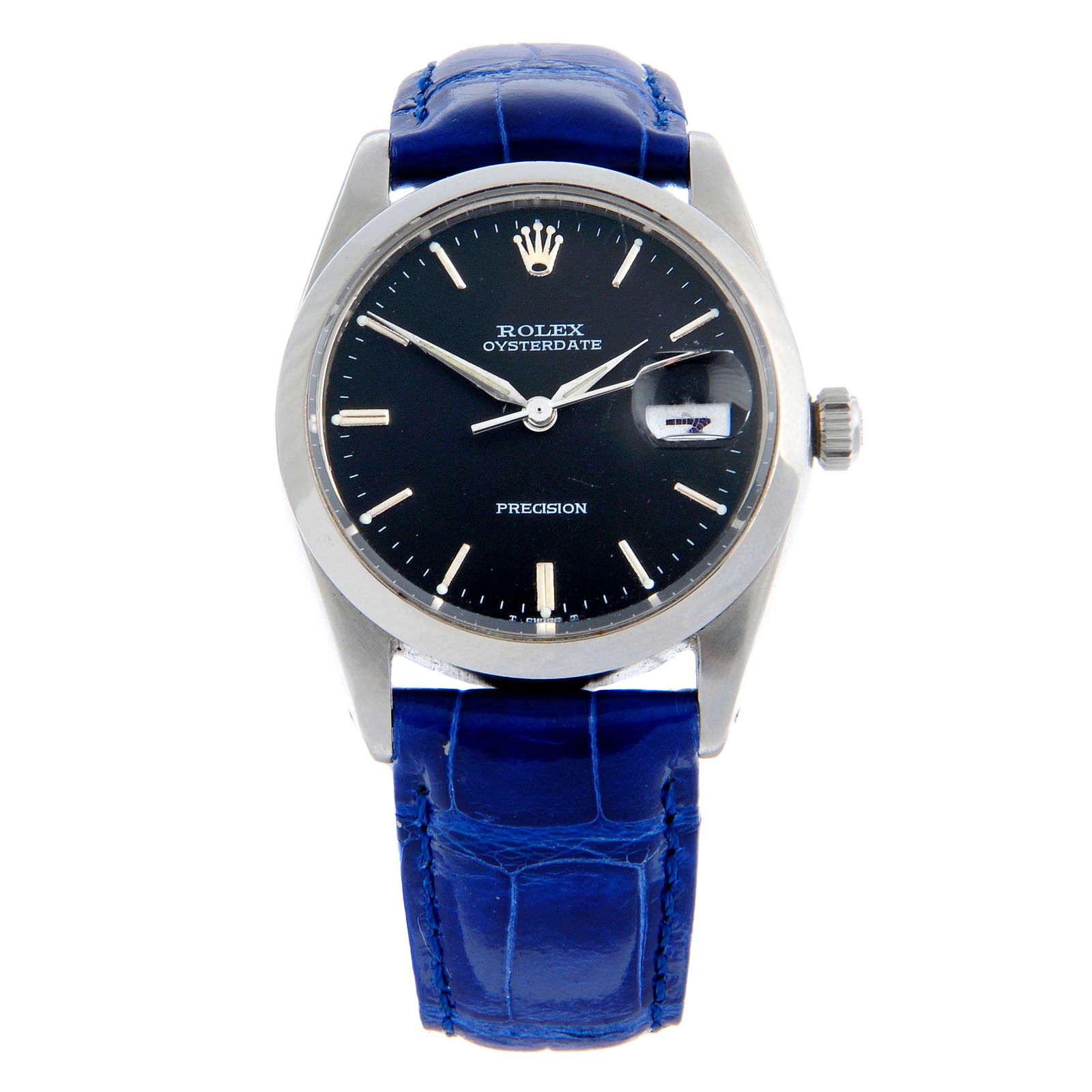 ROLEX - an Oysterdate Precision wrist watch. Circa 1962. Stainless steel case. Case width 34mm. (1 of 6)