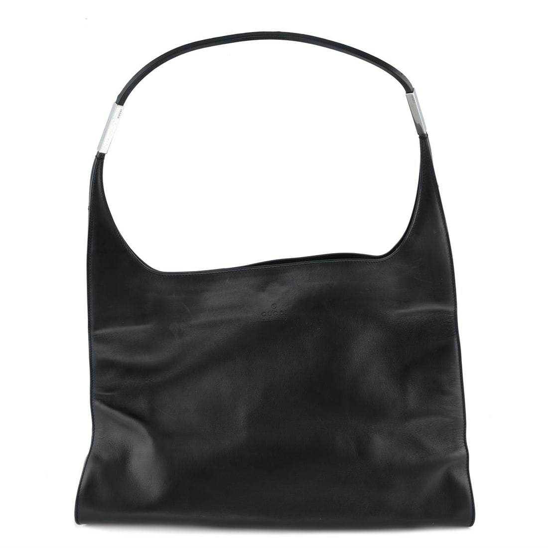 Gucci - leather tote.: Gucci - leather tote. Tom Ford era. 38 x 15 x 25cms. Condition Report: Fair condition. Moderate scuffing throughout. Condition reports are offered as a guide only and we highly recommend inspecting a