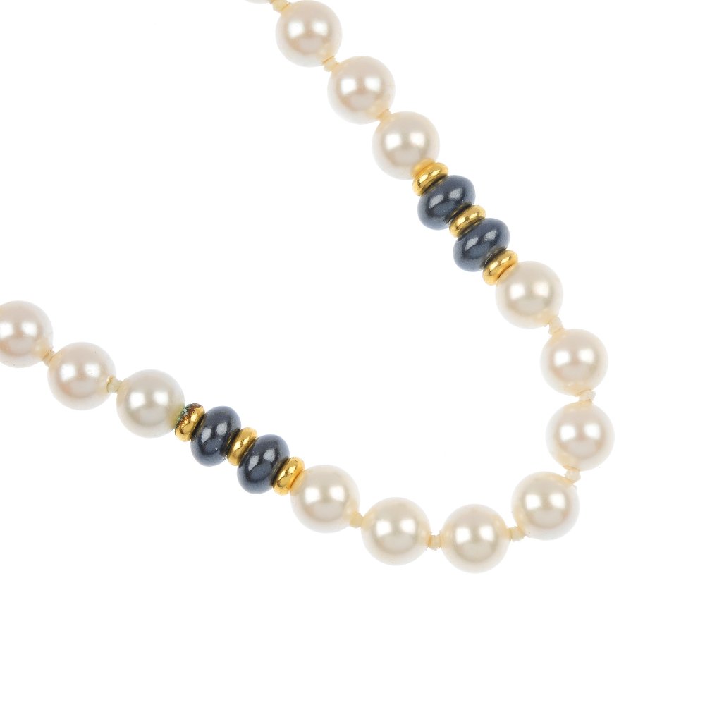 A selection of costume jewellery to include silver: A selection of costume jewellery to include a DKNY, an Emporio Armani and a Storm watch, various silver and white metal paste and gem-set ear studs.