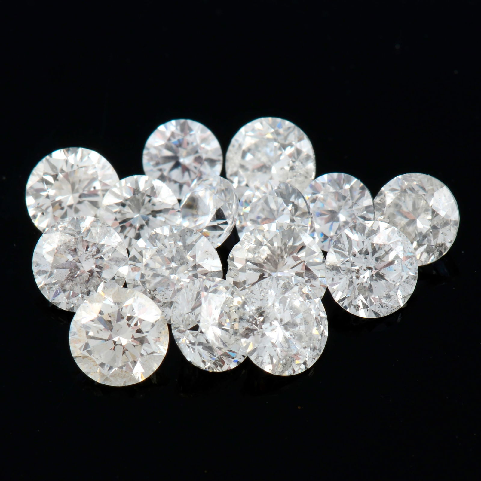 Brilliant-cut diamonds, 2.02ct