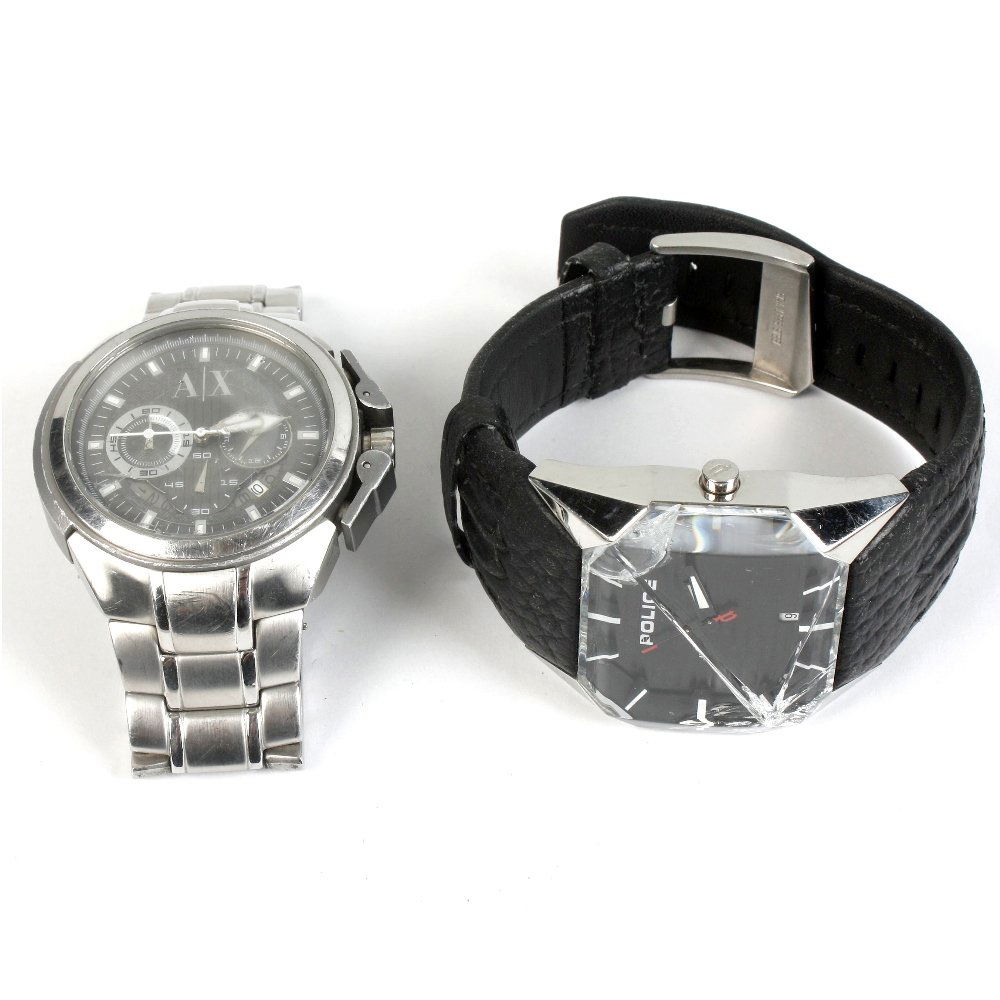 A bag of watches.: A bag of various watches, to include DKNY etc, recommended for repair purposes only. Approximately 100.