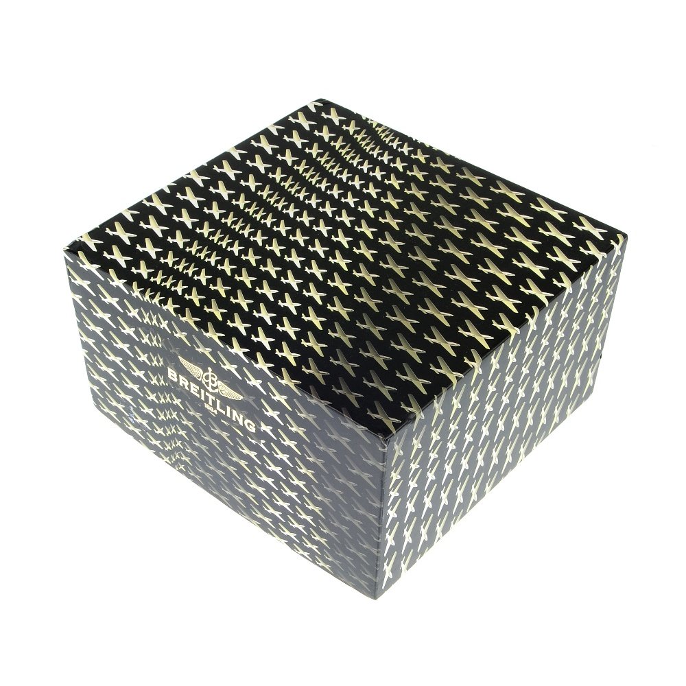 A complete Breitling watch box.: A complete Breitling watch box.