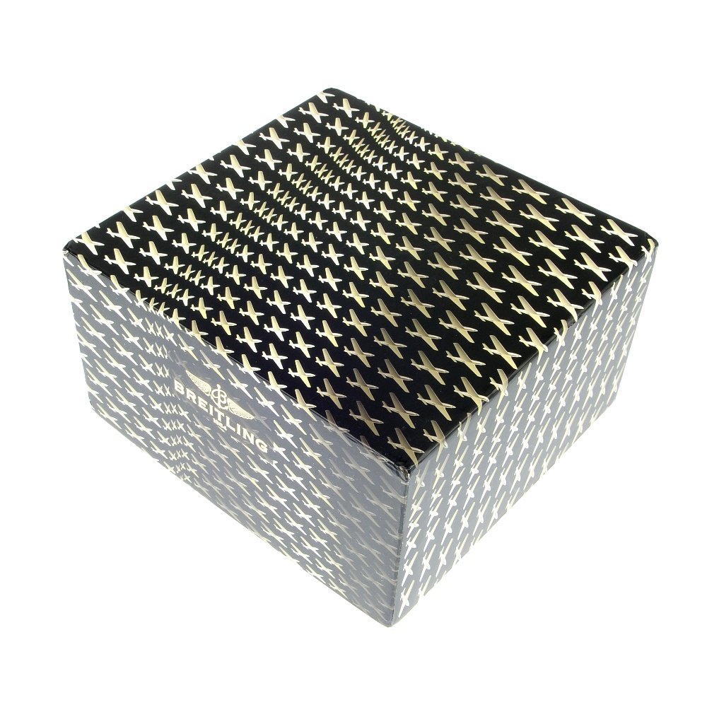 A complete Breitling watch box.: A complete Breitling watch box.