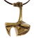 LAPPONIA BY BJORN WECKSTROM - a bronze pendant and broo