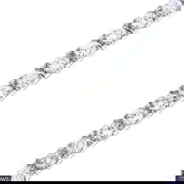 Diamond line bracelet