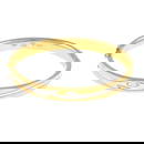 Fusion bicolour bangle by Georg Jensen