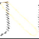 Texted link necklace with diamond cluster spacers