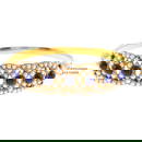 Victorian gold lapis lazuli & split pearl bangle