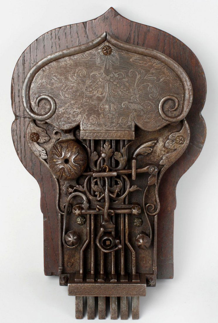 An unusual antique lock