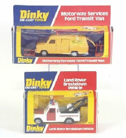 A Dinky Toys die cast model no.417 Ford