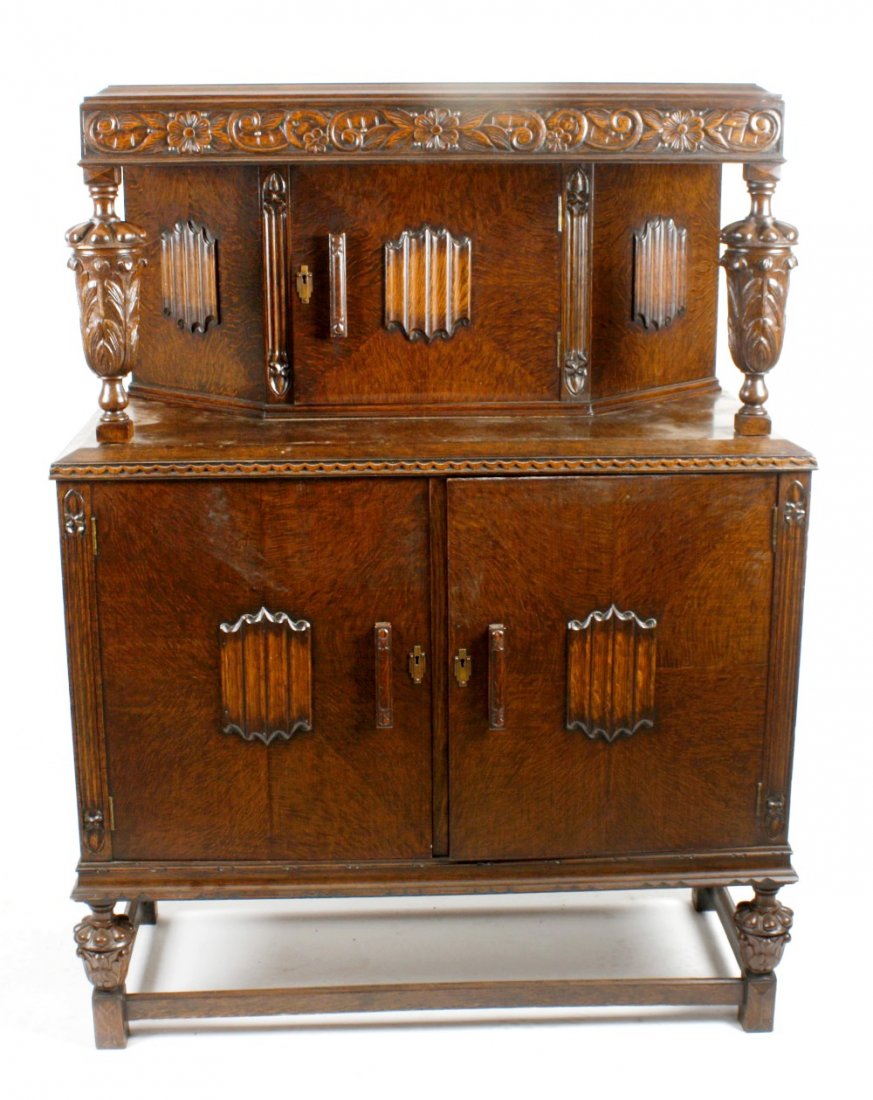 A mixed collection of furniture