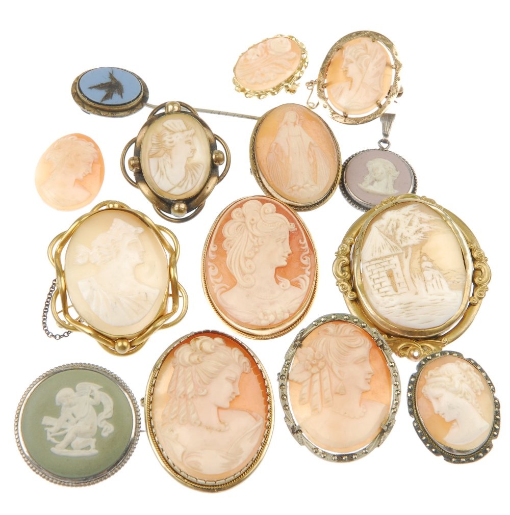 A selection of cameos. - 2