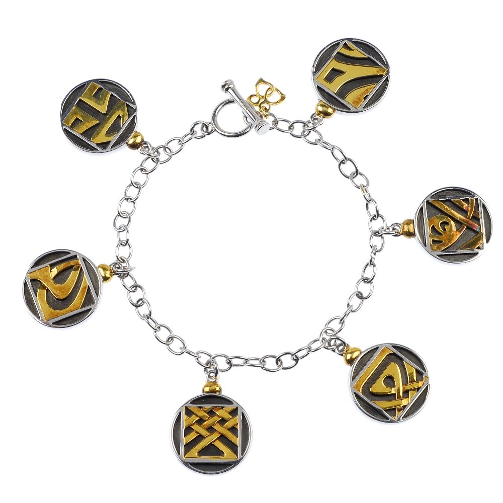 BIBA - a selection of silver jewellery.