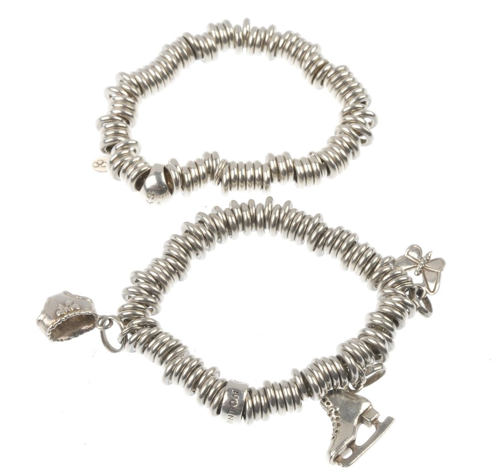 LINKS OF LONDON - two bracelets. - 2