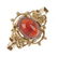 A selection of four gold gem-set rings. - 2