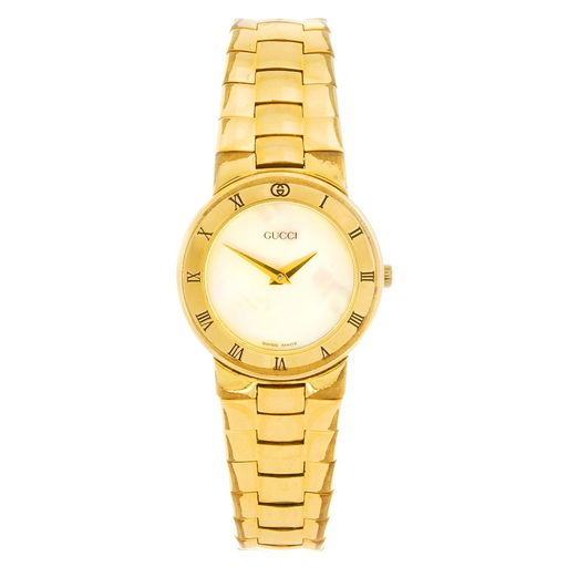 A Gold Plated Quartz Gucci 3300 2l Bracelet Watch Dec 12 2013 Fellows In United Kingdom