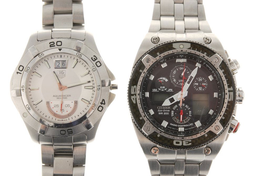 A mixed group of approx 31 watches.: A bag of various watches, to include Tag Heuer, Ebel, Longines and Omega, all recommended for repair. Approximately 31.