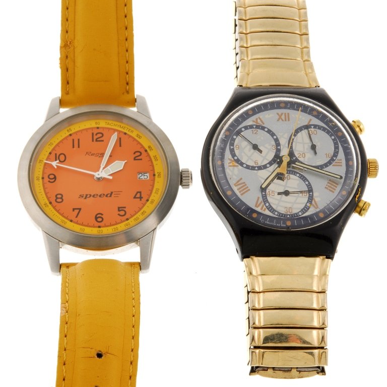 A bag of various wrist watches. Approximately 70.: A bag of various wrist watches, to include examples by Pulsar and Tissot, all recommended for spares and repair purposes only. Approximately 70.