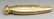 A late 19th century 14ct gold perfume bottle.