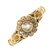 An early 20th century 18ct gold diamond cluster ring.