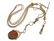A carnelian intaglio pendant and Albert chain. - 3