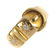 An Edwardian 18ct gold diamond buckle ring.