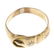 An Edwardian 18ct gold diamond buckle ring. - 2